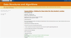 Desktop Screenshot of data-structures-1.blogspot.com