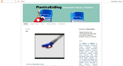 Desktop Screenshot of plasticaenblog.blogspot.com