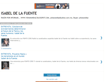 Tablet Screenshot of platicaisabeldelafuente.blogspot.com