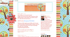 Desktop Screenshot of christinathesassyscrapper.blogspot.com