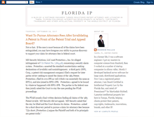 Tablet Screenshot of floridaip.blogspot.com