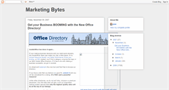 Desktop Screenshot of marketingbytes.blogspot.com