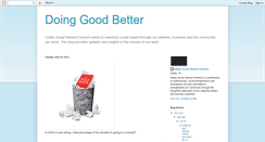 Desktop Screenshot of dogoodbetter.blogspot.com