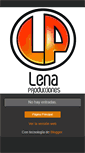 Mobile Screenshot of lenaproducciones.blogspot.com