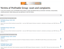 Tablet Screenshot of profitable-group-victims.blogspot.com