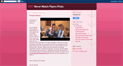 Desktop Screenshot of neverwatchpiperspicks.blogspot.com