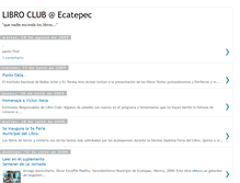 Tablet Screenshot of libroclubecatepec.blogspot.com