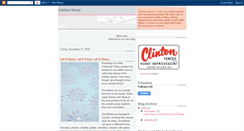 Desktop Screenshot of clintonfence.blogspot.com