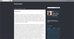 Desktop Screenshot of desalinhadopensamento.blogspot.com
