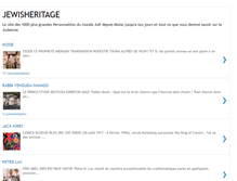Tablet Screenshot of jewisheritagefr.blogspot.com