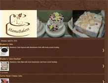 Tablet Screenshot of mamabakers.blogspot.com