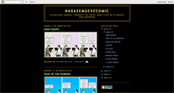 Desktop Screenshot of nadasemuevecomic.blogspot.com