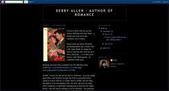 Desktop Screenshot of debbyallen.blogspot.com