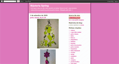 Desktop Screenshot of bijuteriaspring.blogspot.com