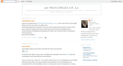 Desktop Screenshot of 36principles.blogspot.com