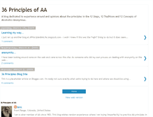 Tablet Screenshot of 36principles.blogspot.com