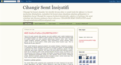 Desktop Screenshot of cihangirsemtinsiyatifi.blogspot.com