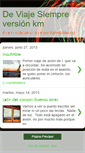 Mobile Screenshot of deviajesiempre.blogspot.com