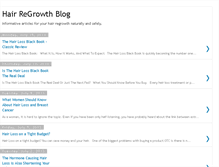 Tablet Screenshot of 1hairregrowth.blogspot.com