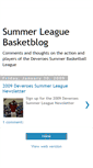 Mobile Screenshot of deveroessummerleague.blogspot.com