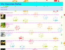 Tablet Screenshot of mismascotas02lindas.blogspot.com