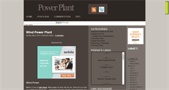 Desktop Screenshot of electric-power-plant.blogspot.com