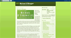 Desktop Screenshot of michaeloblogger.blogspot.com