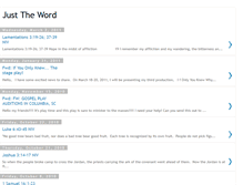 Tablet Screenshot of just-the-word.blogspot.com