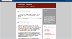 Desktop Screenshot of followtheshepherd.blogspot.com