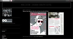 Desktop Screenshot of maisonjeanbaptiste.blogspot.com