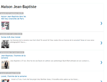 Tablet Screenshot of maisonjeanbaptiste.blogspot.com