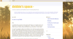 Desktop Screenshot of debbieallison.blogspot.com