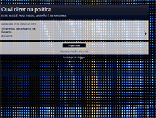 Tablet Screenshot of ouvidizernapolitica.blogspot.com