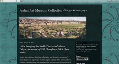 Desktop Screenshot of farhatartmuseum.blogspot.com