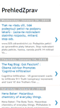 Mobile Screenshot of prehledzprav.blogspot.com