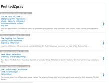 Tablet Screenshot of prehledzprav.blogspot.com