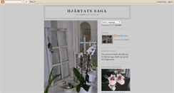 Desktop Screenshot of hjartatssaga.blogspot.com