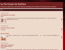 Tablet Screenshot of laviestetica.blogspot.com