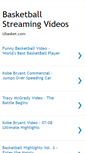 Mobile Screenshot of basketball-streaming-videos.blogspot.com