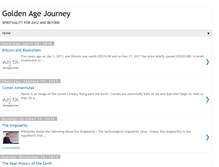 Tablet Screenshot of goldenagejourney.blogspot.com