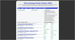 Desktop Screenshot of info-lowongan-pekerjaan-terbaru.blogspot.com