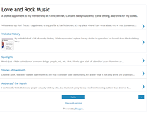 Tablet Screenshot of loveandrockmusic.blogspot.com