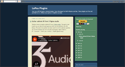 Desktop Screenshot of lepouplugins.blogspot.com
