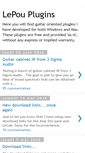 Mobile Screenshot of lepouplugins.blogspot.com