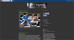 Desktop Screenshot of mattandrew.blogspot.com