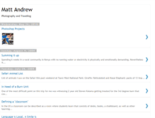 Tablet Screenshot of mattandrew.blogspot.com
