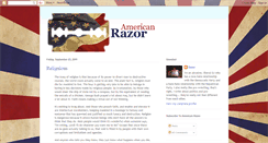 Desktop Screenshot of americanrazor.blogspot.com