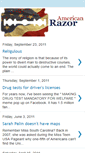 Mobile Screenshot of americanrazor.blogspot.com