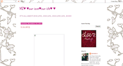 Desktop Screenshot of mzourlovelife.blogspot.com