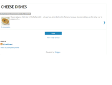 Tablet Screenshot of cheesedishes.blogspot.com